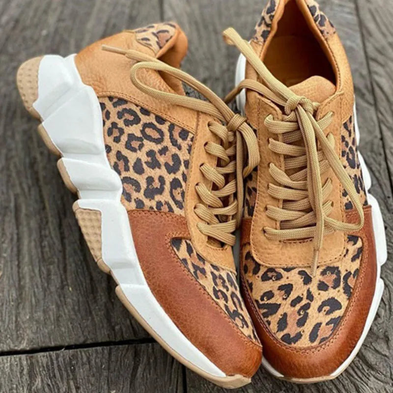 Crizzy | Bequeme Leopard-Sneaker