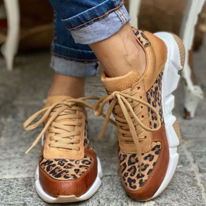 Crizzy | Bequeme Leopard-Sneaker