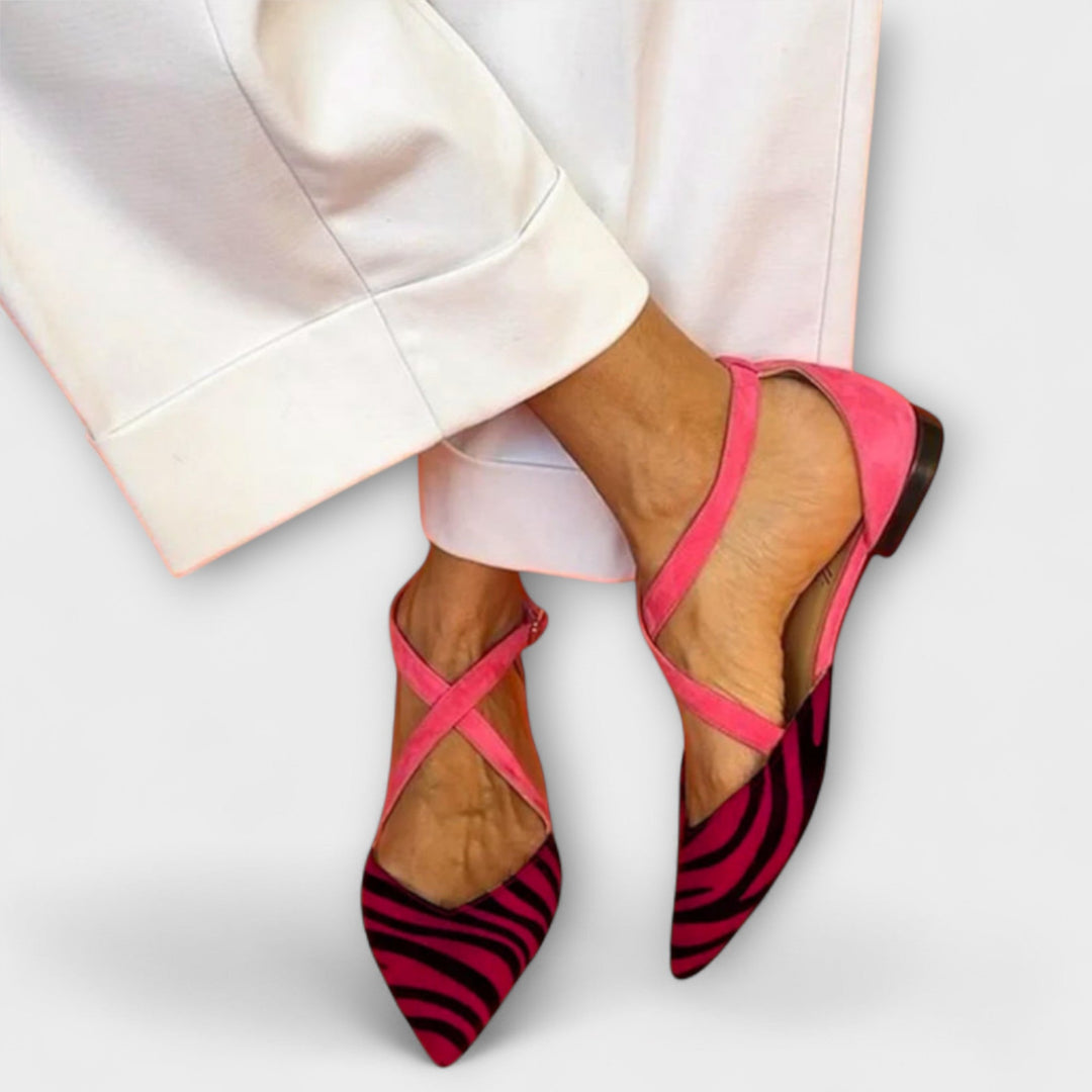 Fenna | Riemen Ballerinas