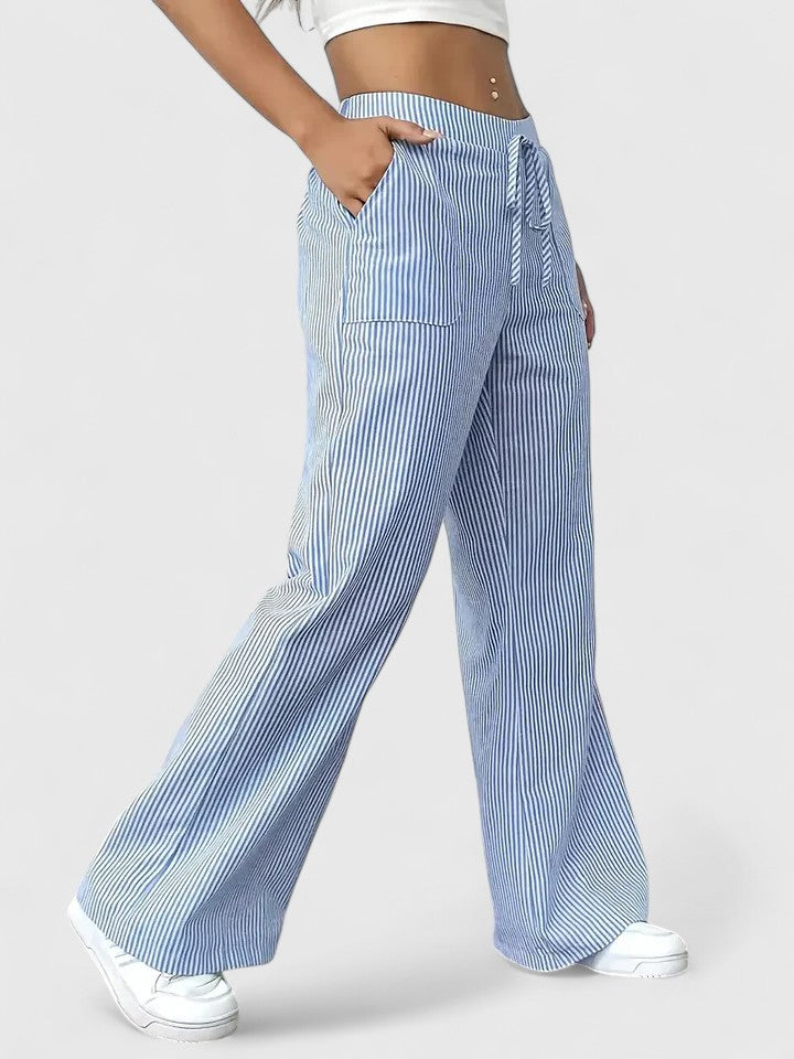 Birgit | Bequeme Weite Hose mit Eleganten Details