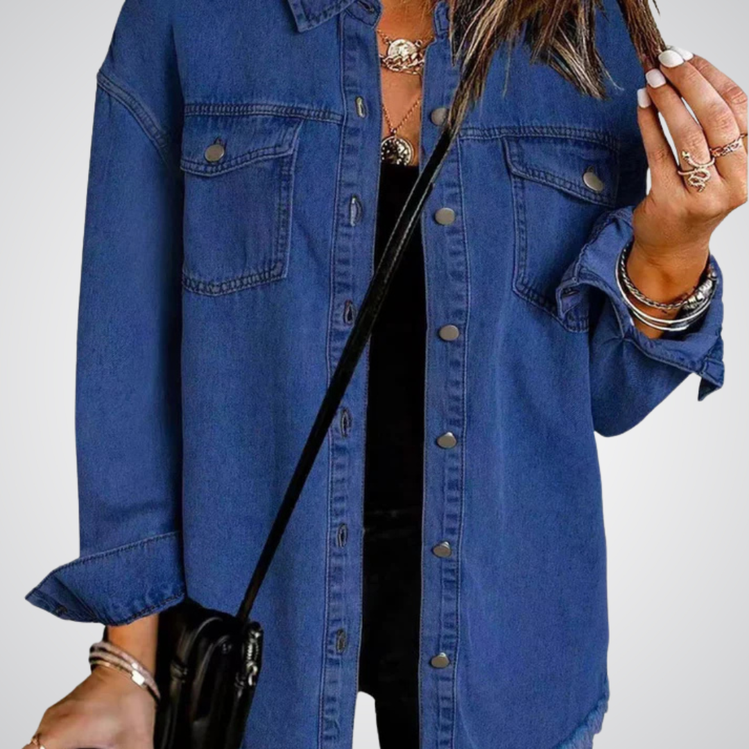 Mathilde | Klassische Alltagsjacke aus Baumwolle