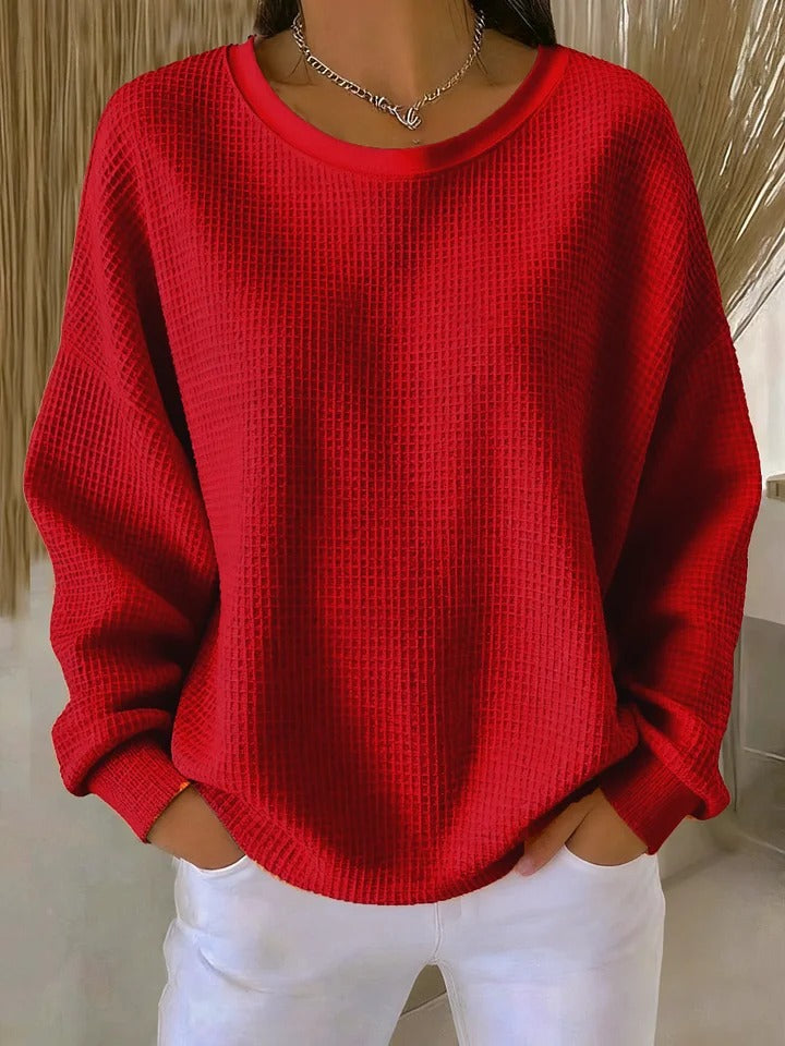 Lucille | Klassischer Linsen Pullover