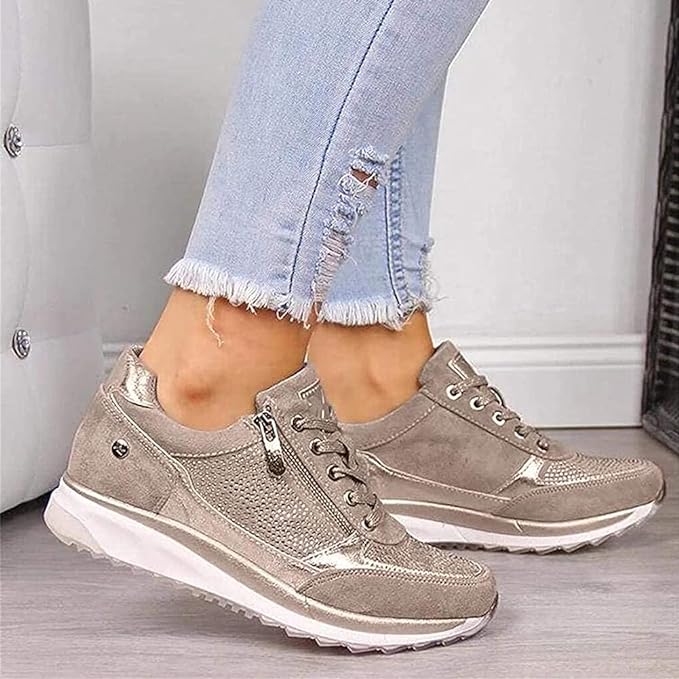 Heidi | Orthopädische Sneaker mit Reißverschluss