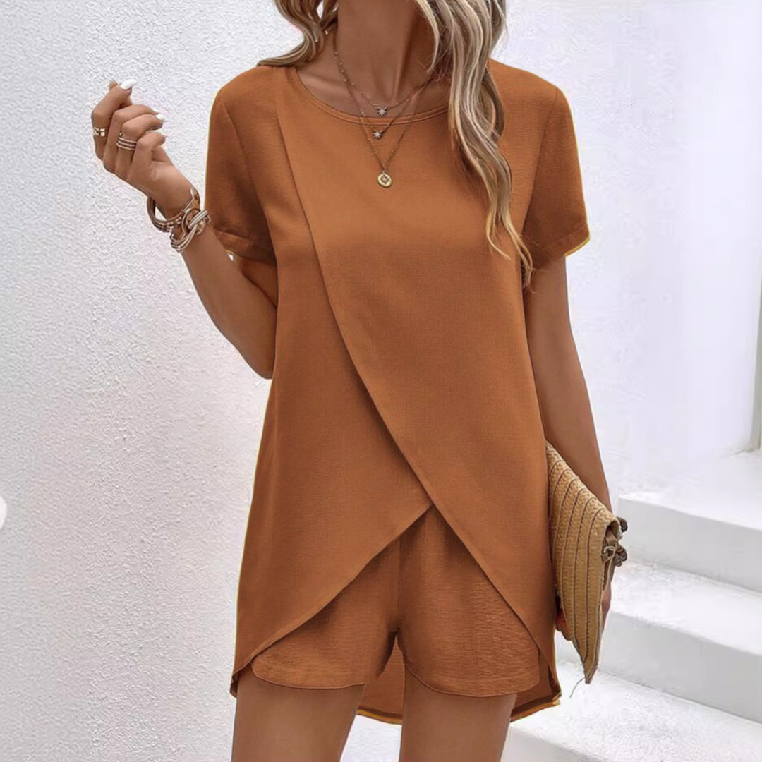 Erma | Elegantes Sommer Co-ord Lounge Set