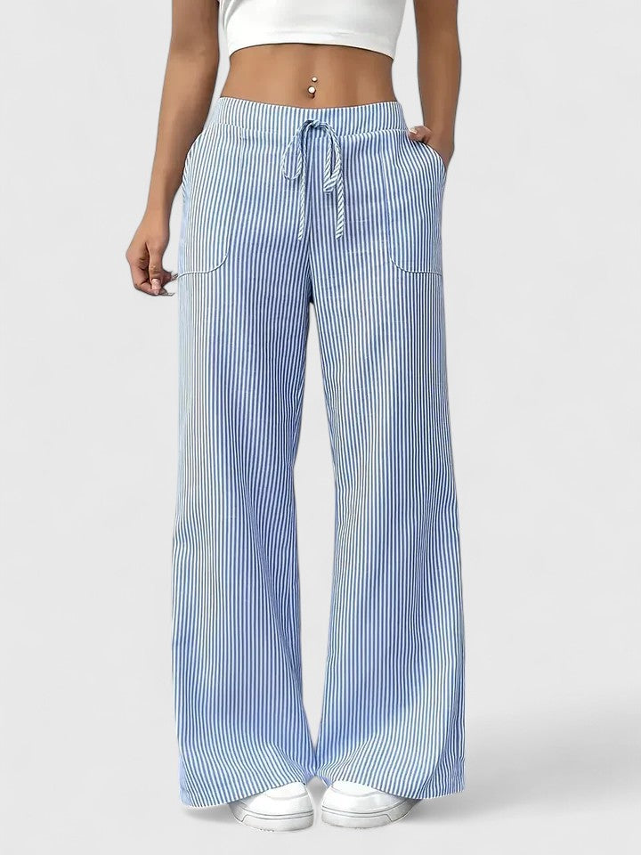 Birgit | Bequeme Weite Hose mit Eleganten Details