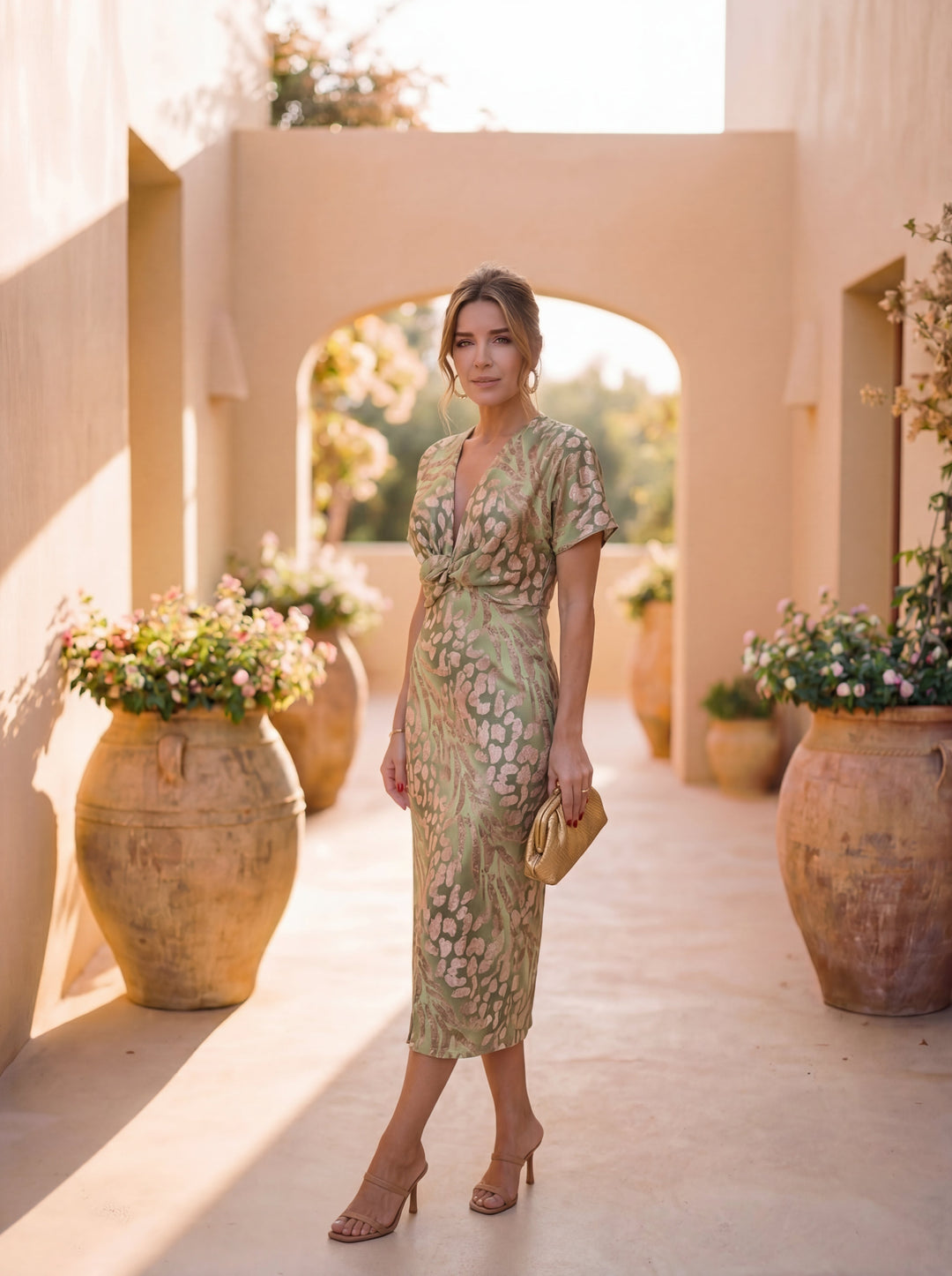 Dorette | Elegant Midi Kleid