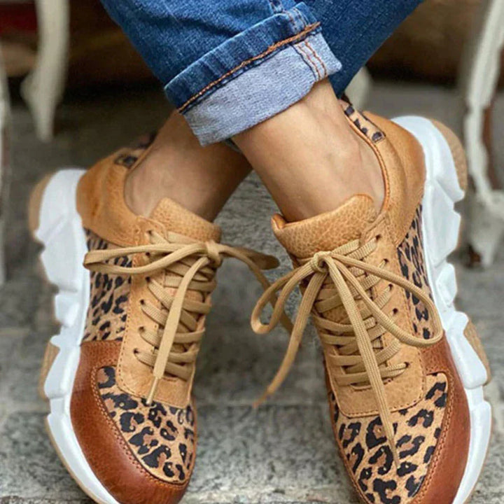 Crizzy | Bequeme Leopard-Sneaker