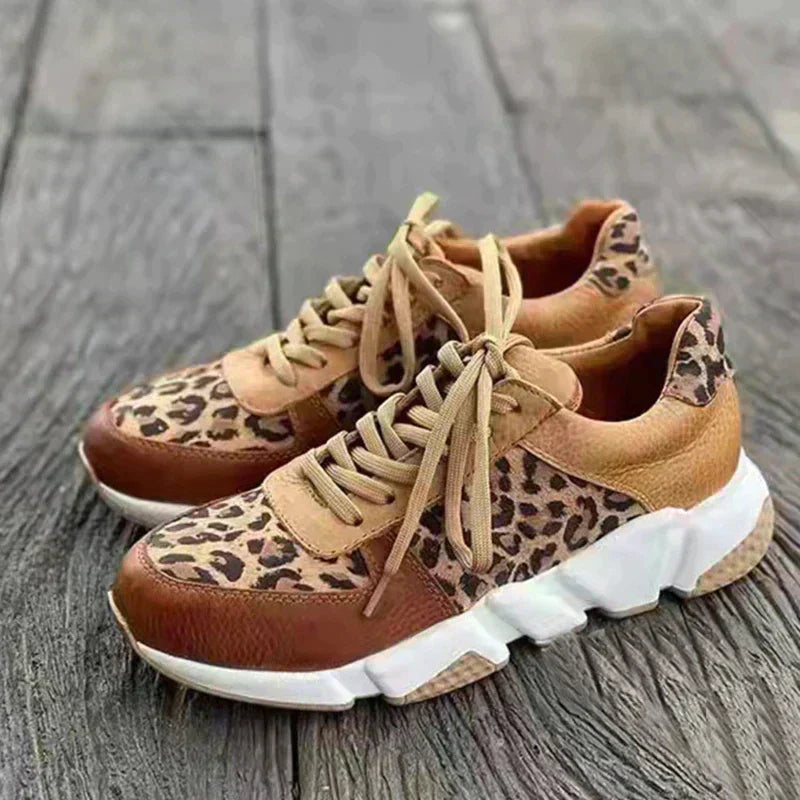 Crizzy | Bequeme Leopard-Sneaker