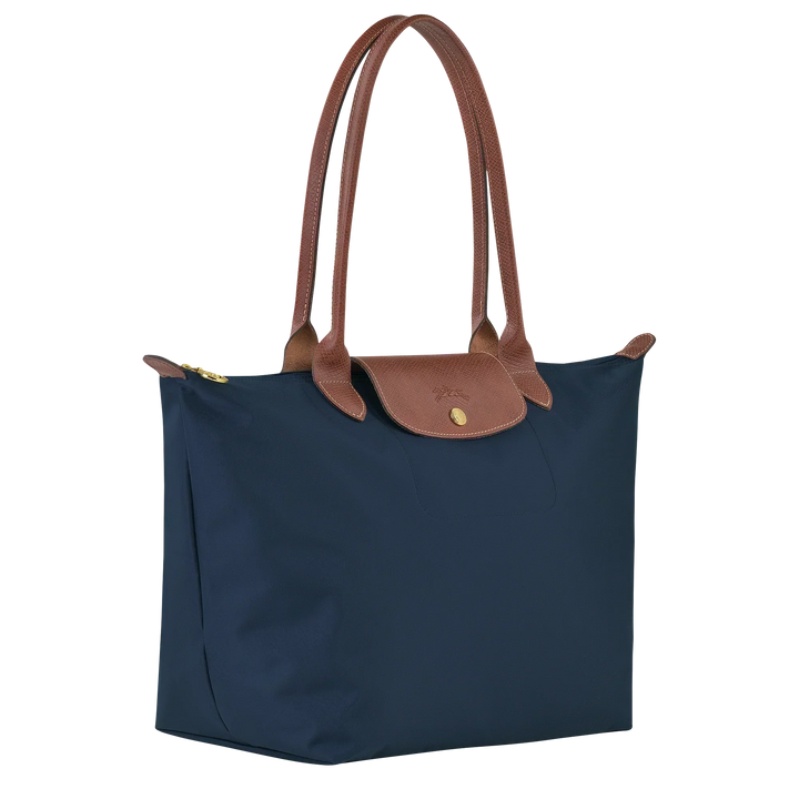 Große Le Pliage Tasche, Marineblau