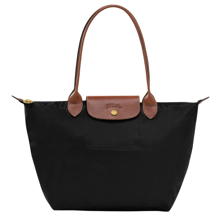 Medium Le Pliage Tote, Schwarz