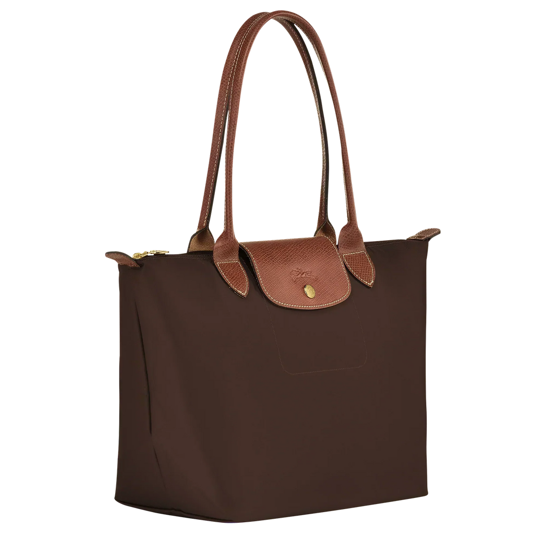Medium Le Pliage Tote, Ebenholz