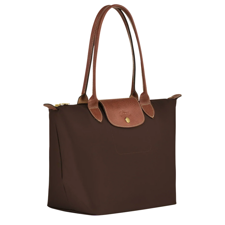 Medium Le Pliage Tote, Ebenholz