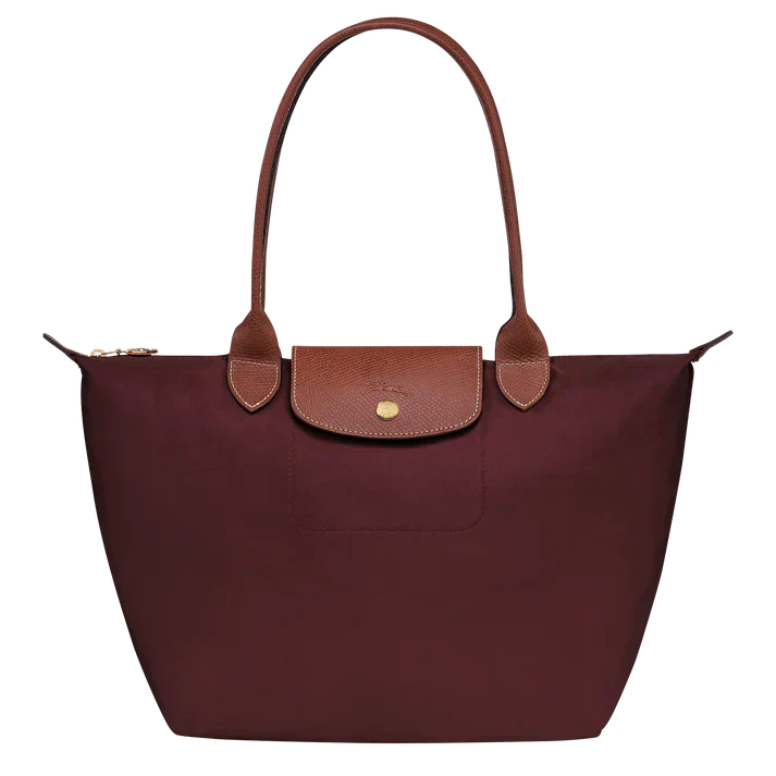 Medium Le Pliage Tote, Burgunder