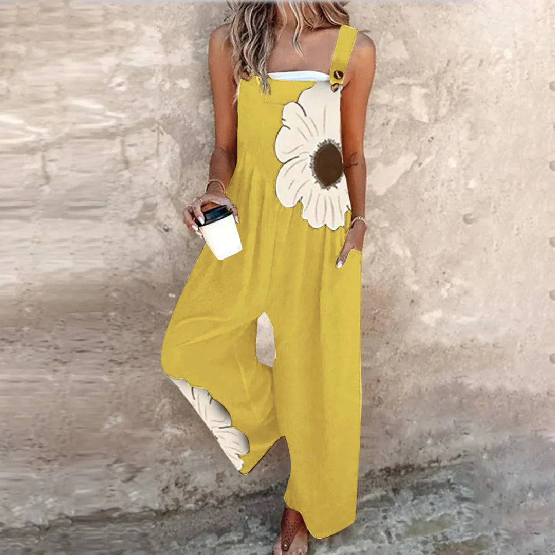 Lisa | Bequeme Bedruckte Latzhose