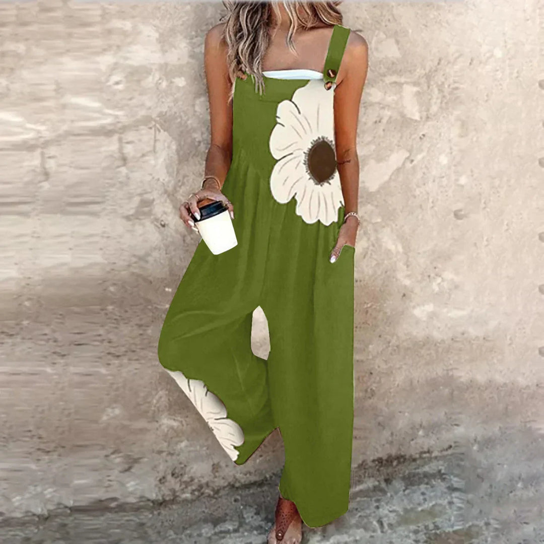Lisa | Bequeme Bedruckte Latzhose