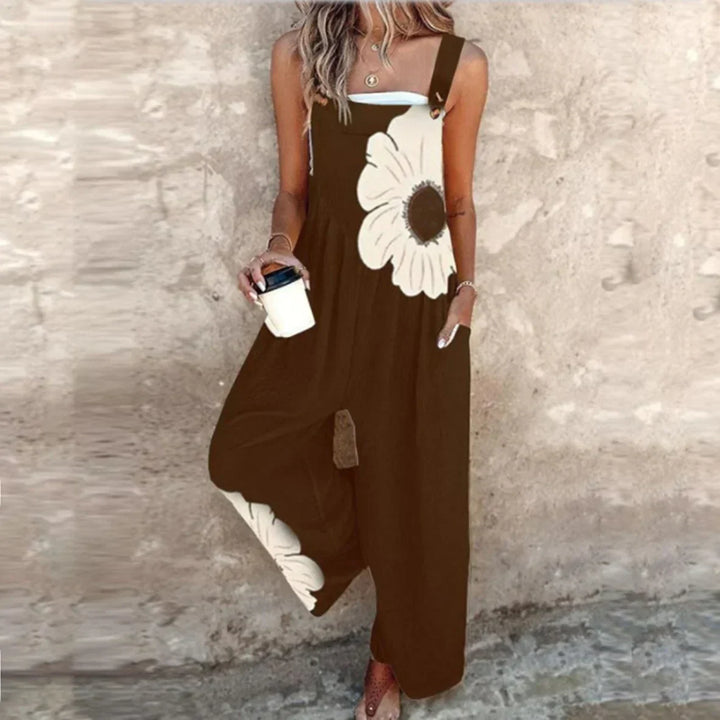 Lisa | Bequeme Bedruckte Latzhose