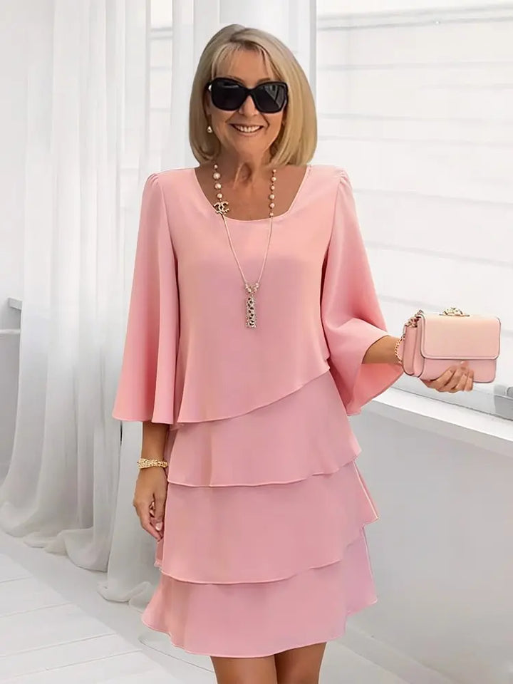 Meike | Elegant Comfort Ruffle Dress