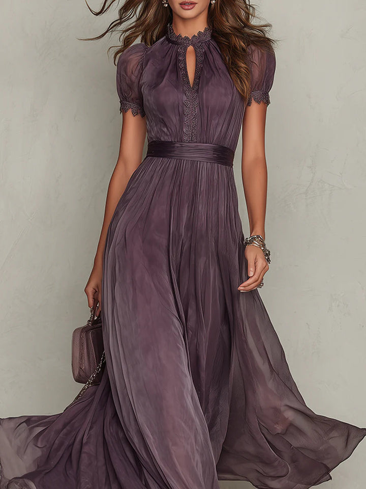 Petra | Maxikleid mit Spitzendetails