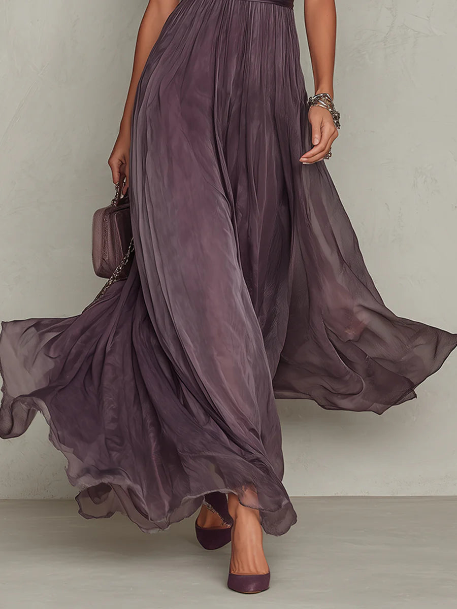 Petra | Maxikleid mit Spitzendetails