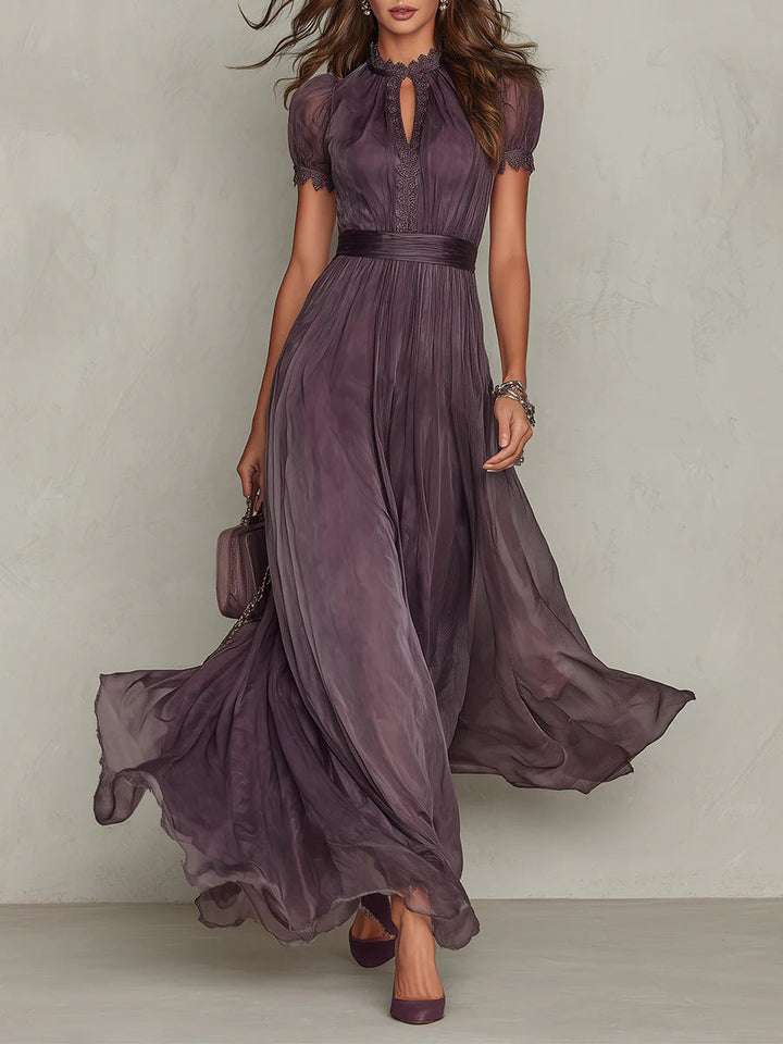 Petra | Maxikleid mit Spitzendetails