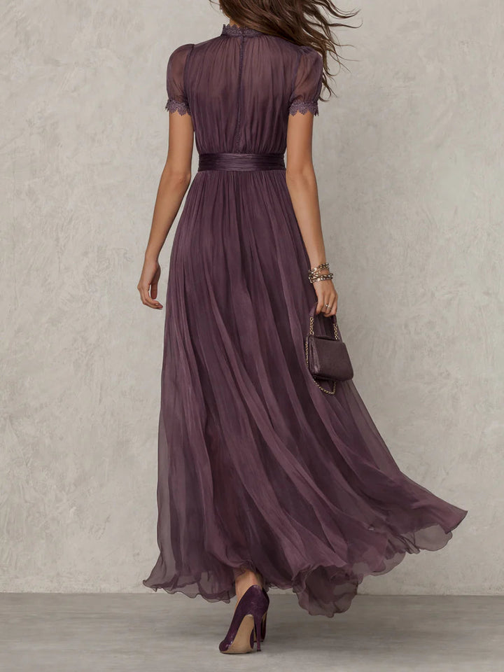 Petra | Maxikleid mit Spitzendetails