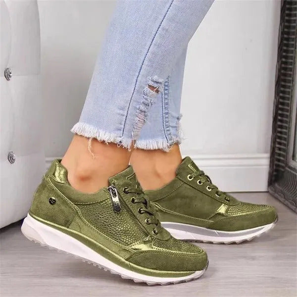 Heidi | Orthopädische Sneaker mit Reißverschluss