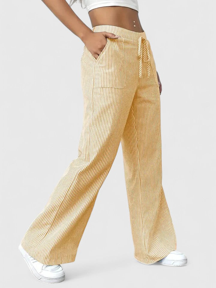 Birgit | Bequeme Weite Hose mit Eleganten Details