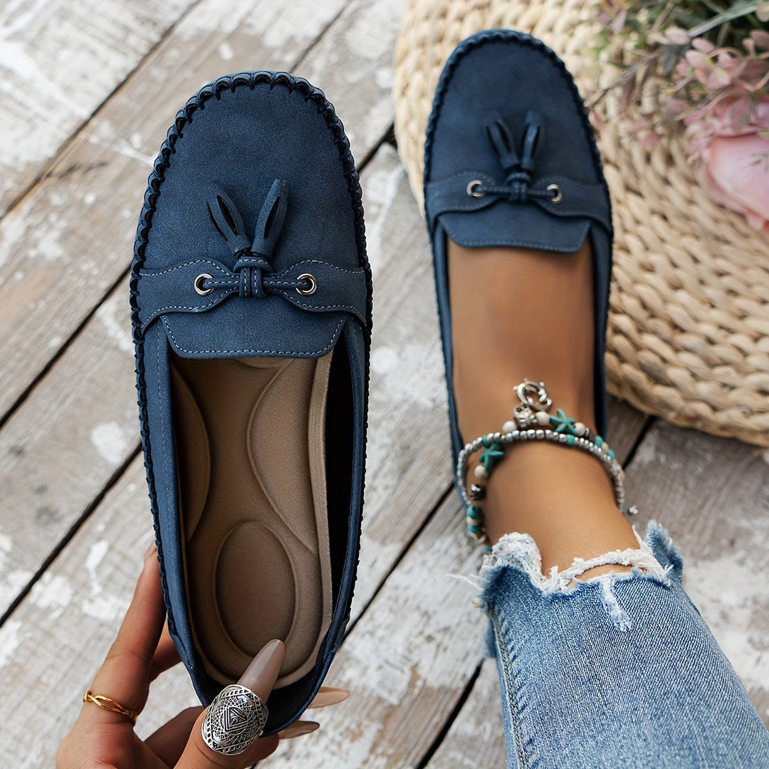 Nadine | Klassische Loafers mit Quasten-Detail