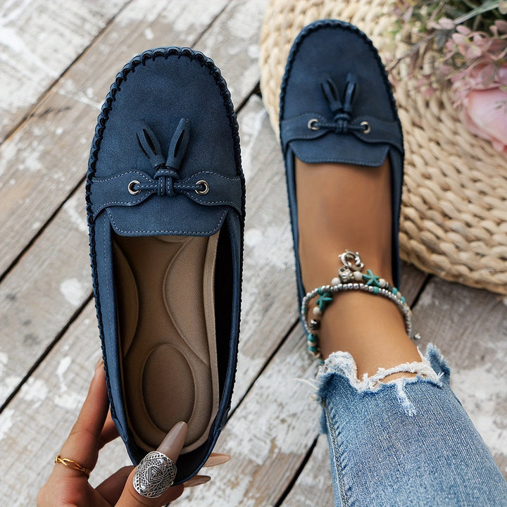 Nadine | Klassische Loafers mit Quasten-Detail
