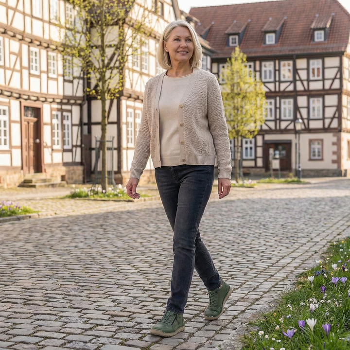 Mila | Orthopädische Sneaker mit Reißverschluss