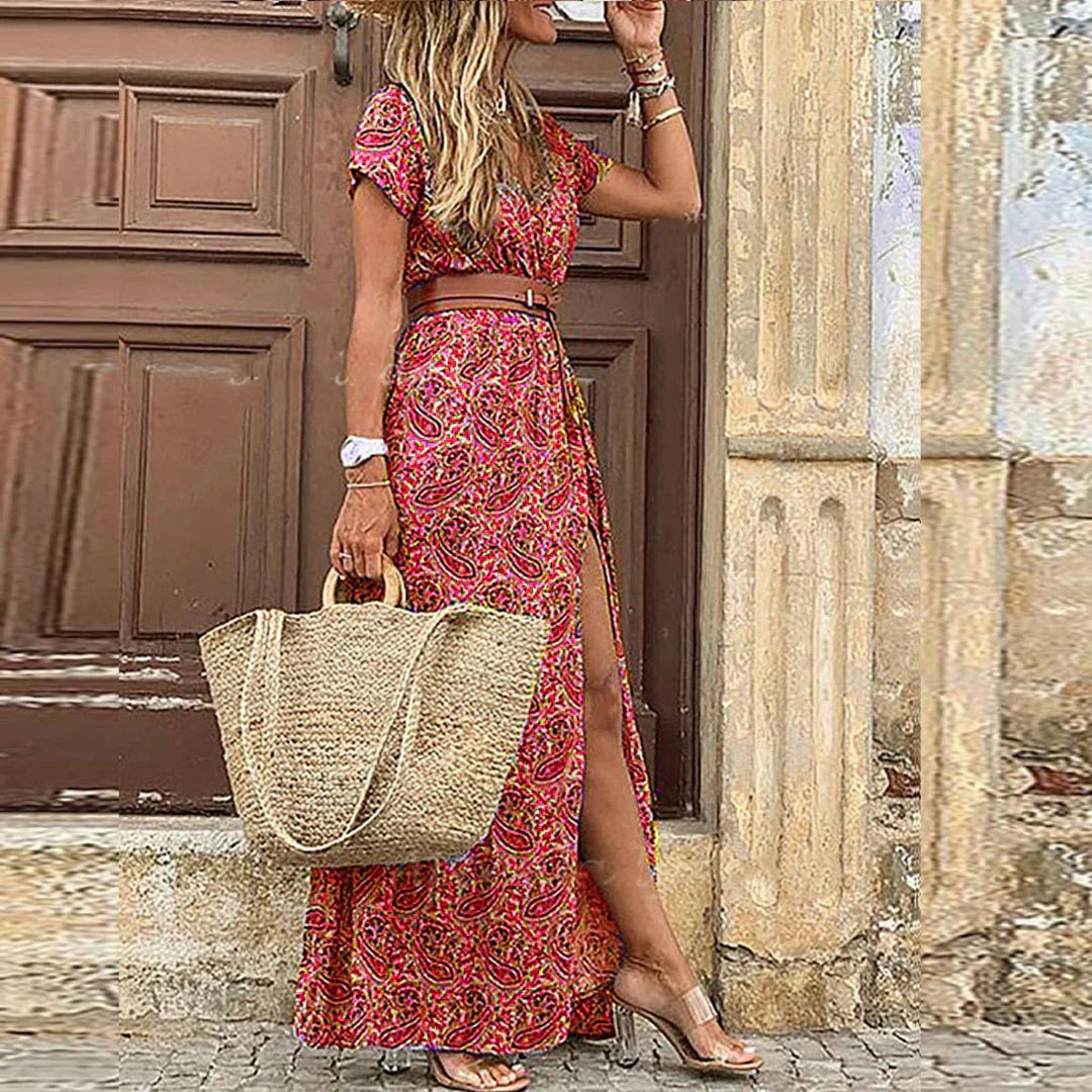 Celeste | Luftiges & Stilvolles Boho-Maxikleid