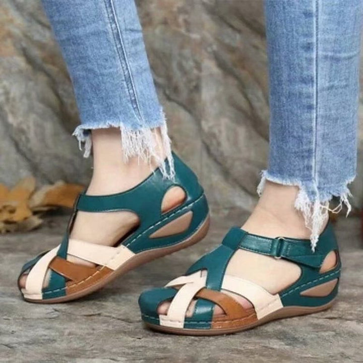 Millie | Lässige Keilsandalen