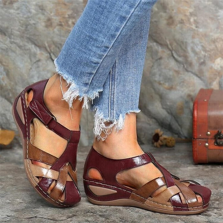 Millie | Lässige Keilsandalen