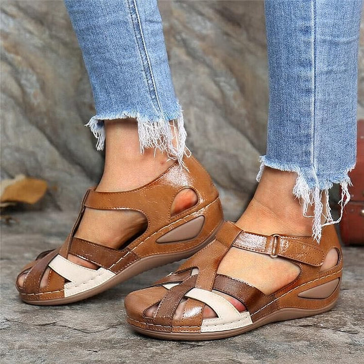 Millie | Lässige Keilsandalen