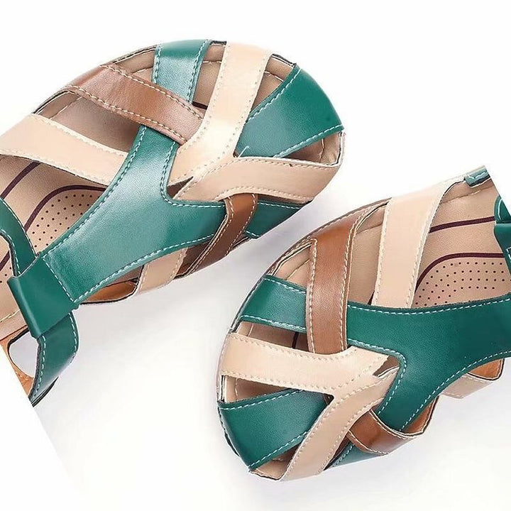 Millie | Lässige Keilsandalen