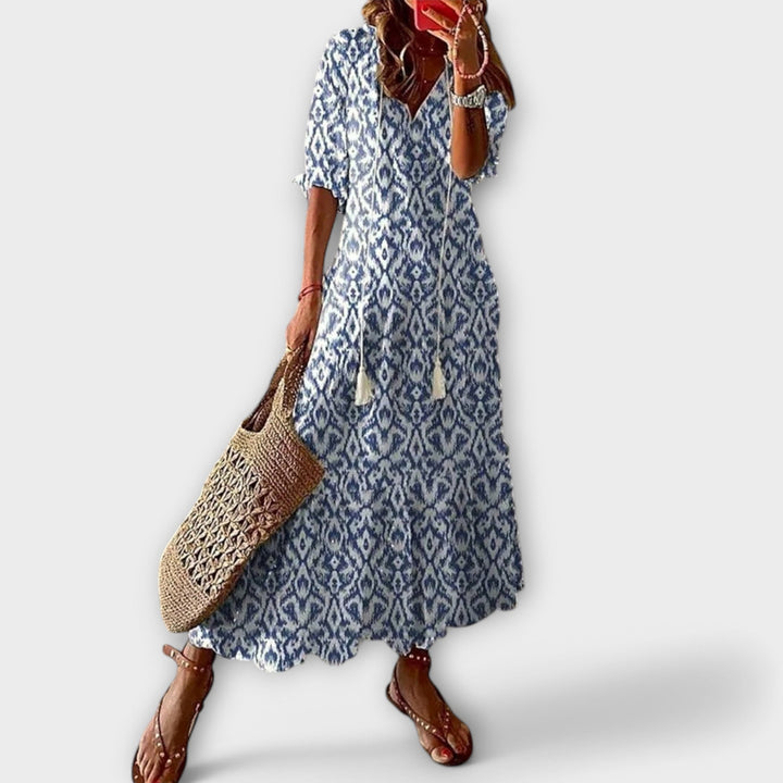 Savannah | Elegantes Maxikleid